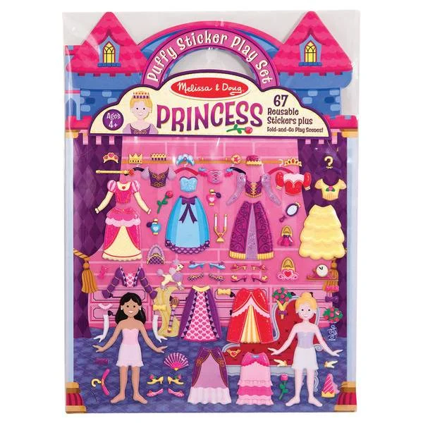 Puffy Sticker Princess Play Set