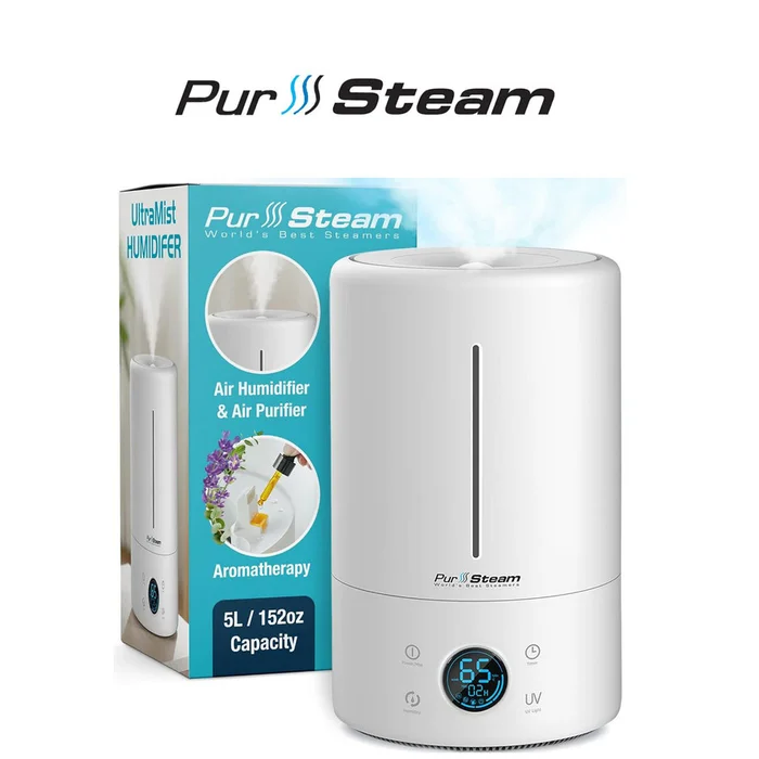 PurSteam 5L Humidifier & Purifier with Aromatherapy
