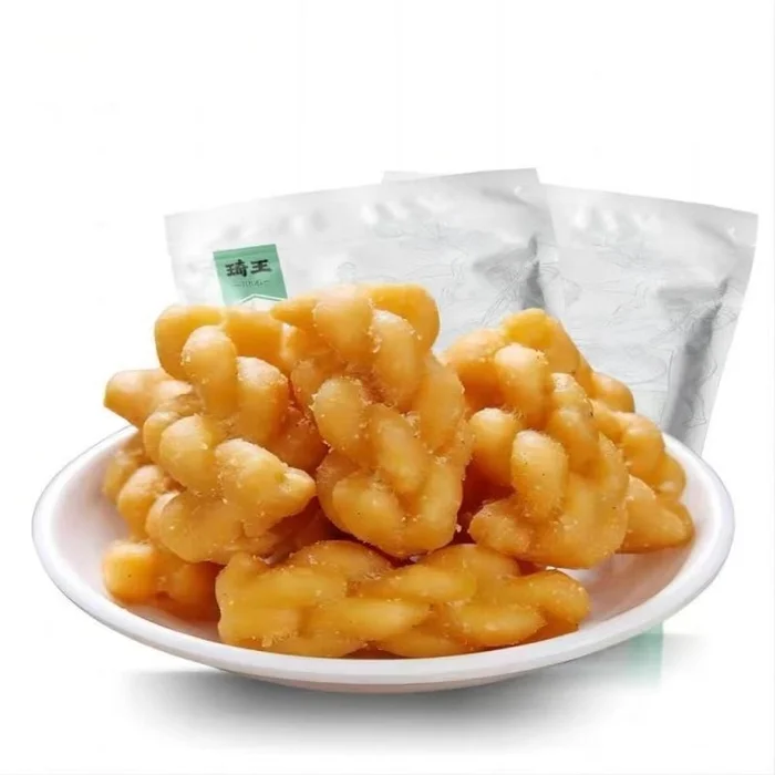[Qi Wang] Garlic Flavor Crispy Twist 400 g