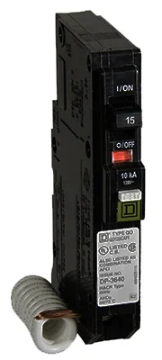 Qo 15-amp Single-pole Arc Fault Circuit Breaker
