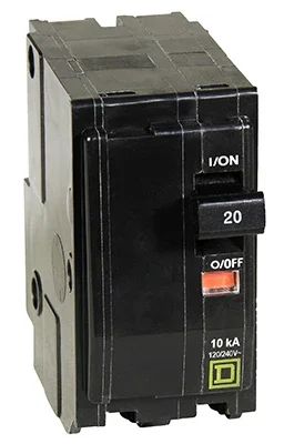 Qo 20-amp Double-pole Circuit Breaker