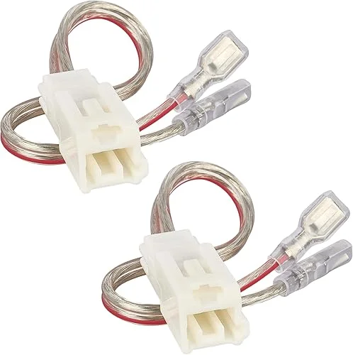 RED WOLF Front or Rear Door Speaker Wire Harness Connector Adapter for Toyota 2018-2022, Camry RAV4 Avalon, 2020 Tacoma Door Speakers, Lexus is CT 2011-2018 Dash Tweeter Only