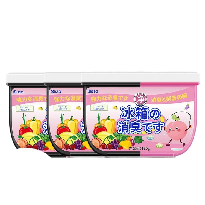 Refrigerator Deodorizer Activated Carbon 120g*3 Boxes