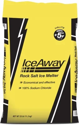 Rock Salt Ice Melt, 25 Lbs.