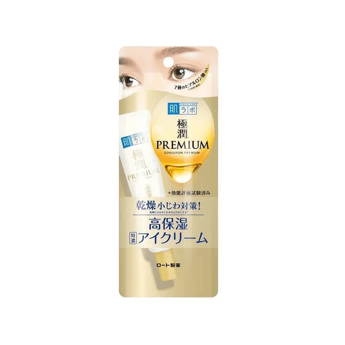 ROHTO Hada Labo Gokujun Premium Hyaluronic Eye Cream 20g