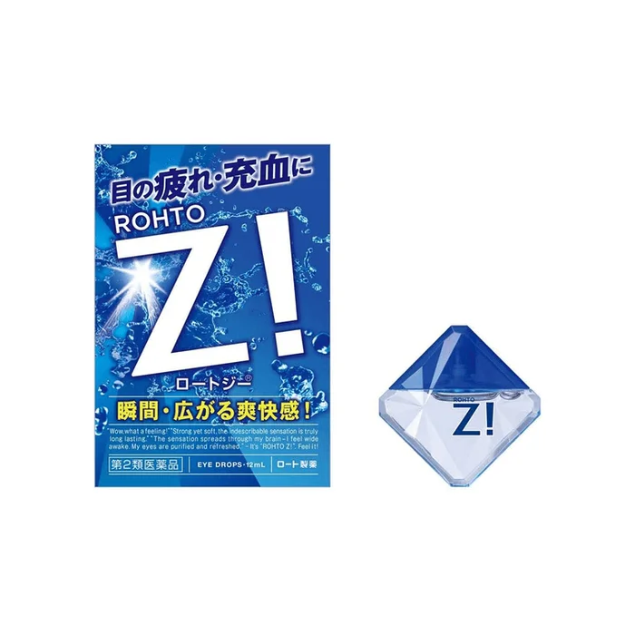 Rohto Refreshing Anti-Blood Silk Anti-Fatigue Z Eye Drops 12ml