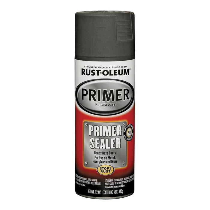 RUST-OLEUM AUTOMOTIVE 249321 Automotive Primer Sealer, Light Gray, 12 oz, Aerosol Can