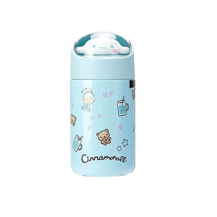 Sanrio water cup large capacity cute insulation cup winter girls mini portable cup Cinnamoroll 280ml