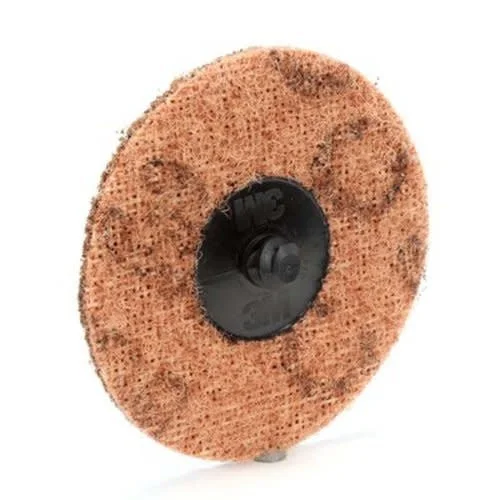 Scotch-Brite Disk 3” ROLOC Coarse Brown (10 Pack)