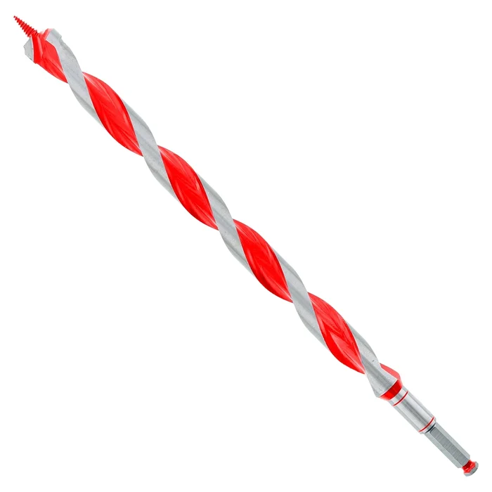 Self-feeding Auger Bit With Dura-tip, 1 And 1/16 Inch Diameter By 17 And 1/2 Inch Length