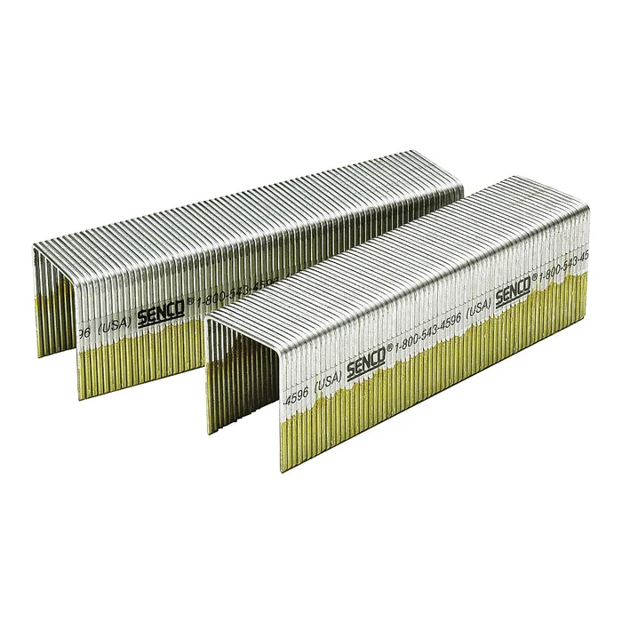 SENCO N17BRB Wire Staple, 7/16 in W Crown, 1-1/2 in L Leg, 16 Gauge, Bright Basic