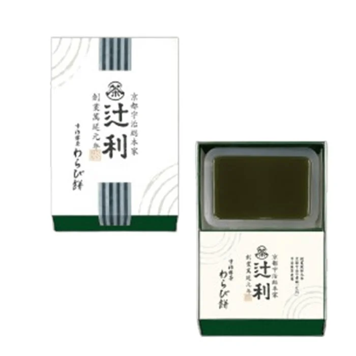 辻利 宇治抹茶茶蕨麻糬 2个入