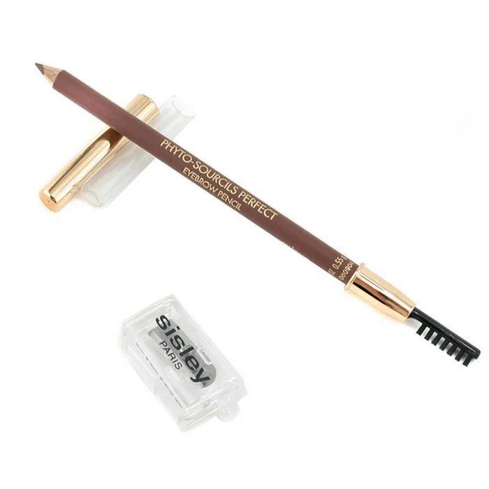 Sisley Phyto Sourcils Perfect Eyebrow Pencil (With Brush & Sharpener) – No. 02 Chatain 0.55g/0.019oz
