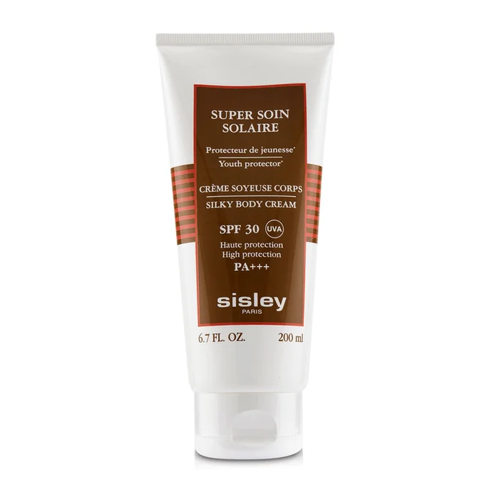 Sisley Super Soin Solaire Silky Body Cream SPF 30 UVA High Protection 168105 200ml/6.7oz