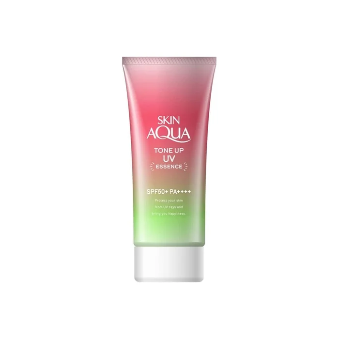 SKIN AQUA Tone-Up UV Essence Rose