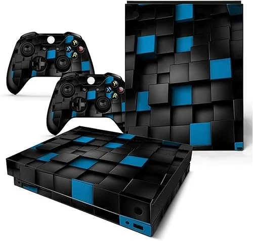 Skin for Xbox One X Console and Controller, Stickers Vinyl Decals Film for X-Box One X, Gaming Protective Accessories (Apricot Blossom)