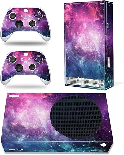 Skin for Xbox Series S, Whole Body Vinyl Decal Protective Cover Wrap Sticker for Xbox Series S Console and Wireless Controller (Xbox Series S, Blue fire)