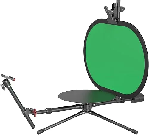 SmallRig Professional 12′ 360° Photography Turntable, Adjustable Shooting Angle, Camera Spinner Portable Video Rotating Platform, Photo Booth for Product Photography/Video Making – 4807
