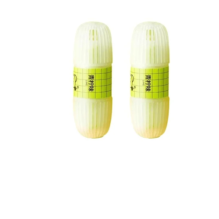Smart Toilet Cleaner Hanging Ball Lime Flavor 50g*2