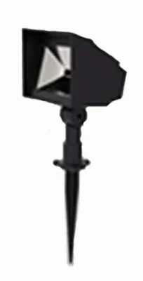 Solar Led Spotlights, Black Finish, 2-pk.