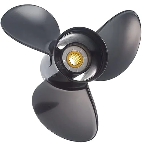 Solas 3411-138-13 Amita 3 Aluminum 3-Blade Propeller – RH, 13.75′ Diameter x 13′ Pitch x 15-Spline