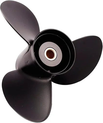 Solas 8611-145-19 Amita 3 Aluminum 3-Blade Propeller – RH, 14.5′ Diameter x 19′ Pitch x 19-Spline