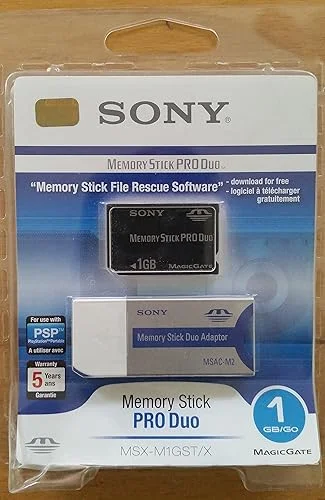 Sony Memory Stick Pro Duo 1 GB