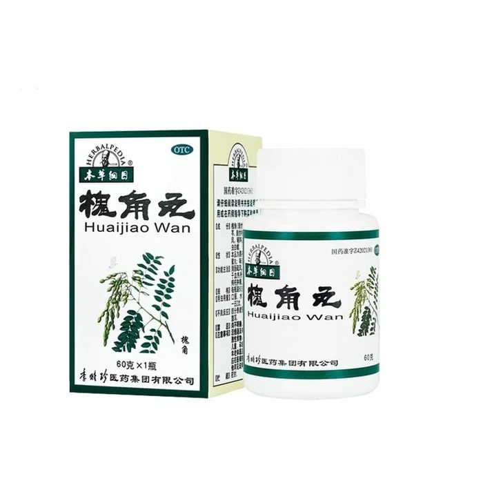 Sophora Japonica Pills Clearing Intestines and Diverting Wind 60g*1 bottle/box
