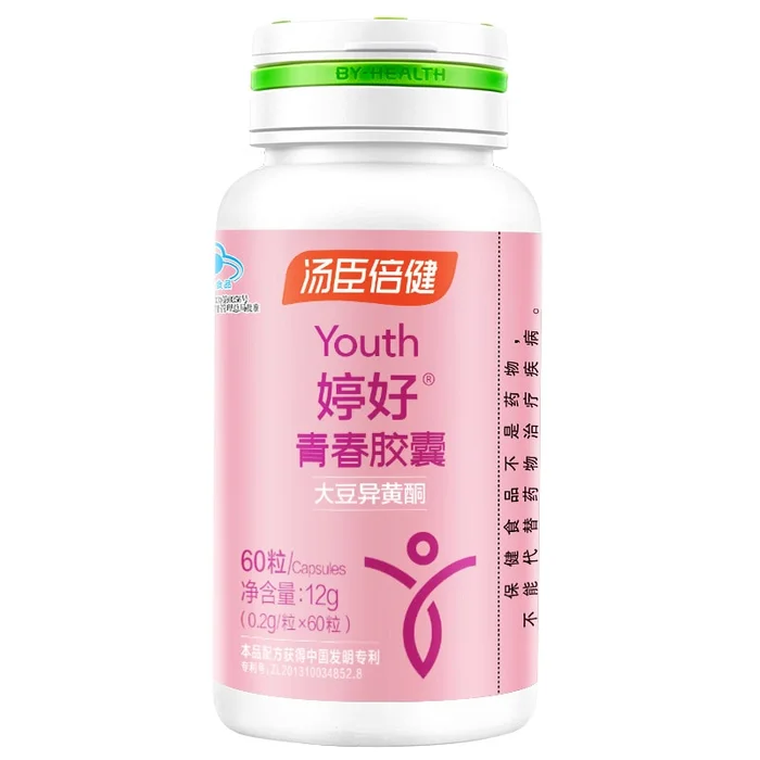 Soya Isoflavones Estrogen Natural Women's Supplements 60 capsules/tank