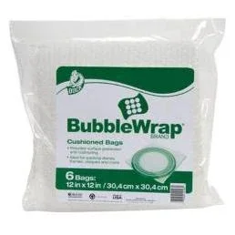 Sp-299 13 X 13 In. Bubble Pack Bags, 6 Pack, Large