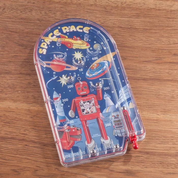 Space Race Pinball Game