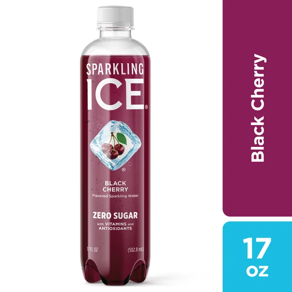 Sparkling Ice® Sparkling Water, Zero Sugar, Black Cherry