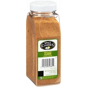 Spice Classics Ground Cumin-14 oz.-6/Case