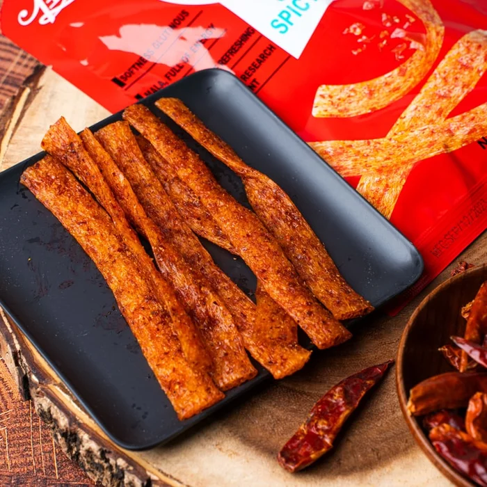 Spicy Glutinous Slices, Hot and Spicy Flavor 3.59 oz