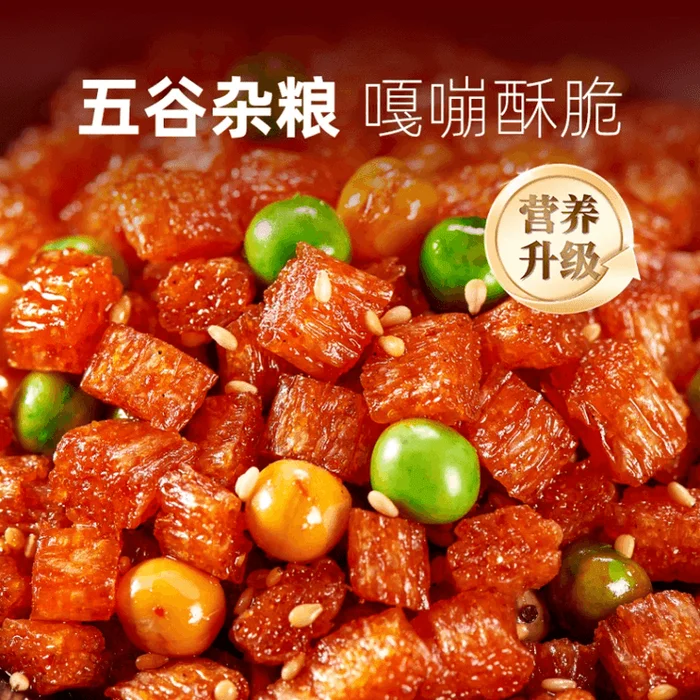 Spicy strips made from grains and cereals 12 g 5 bags