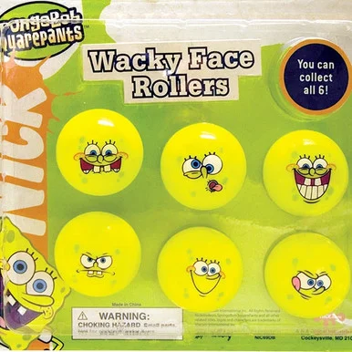 SpongeBob Wacky Face Rollers (49mm/250ct)