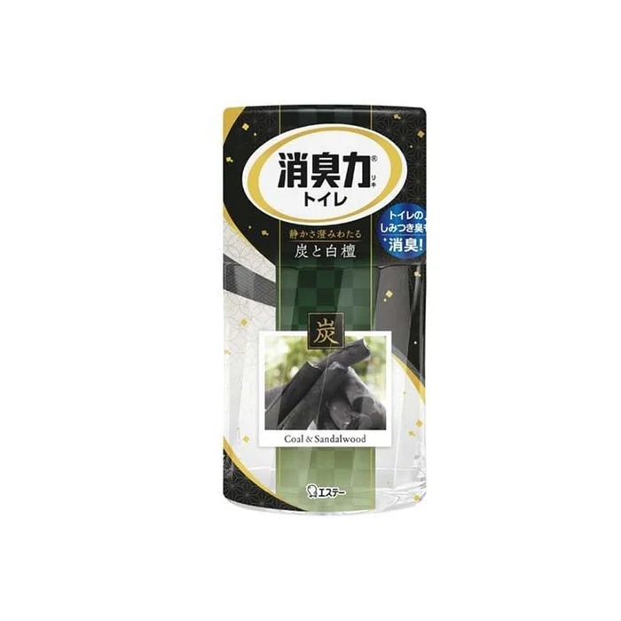 ST Toilet Deodorizer Charcoal and Sandalwood Scent 400 mL