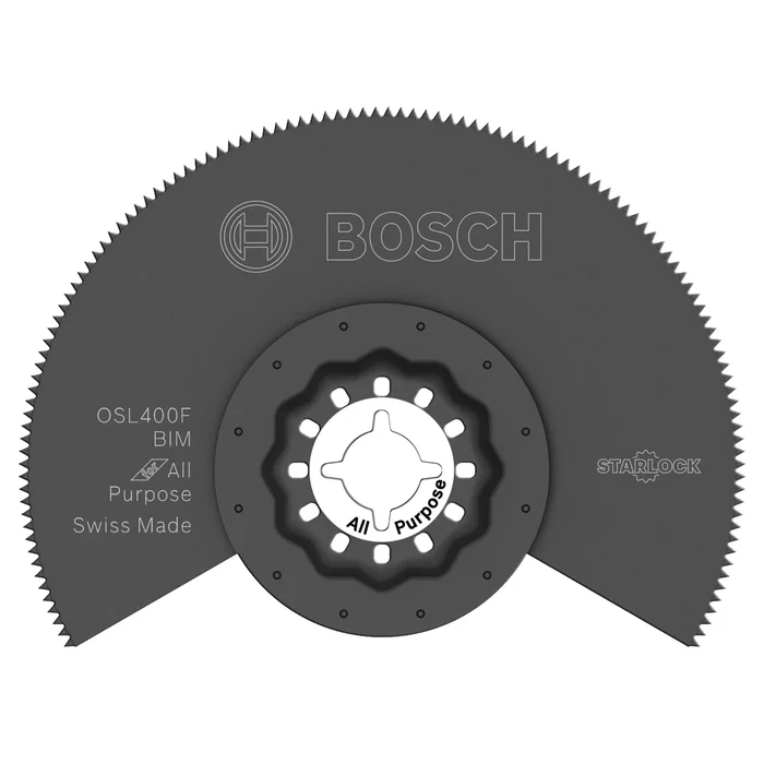 Starlock Osl400f Oscillating Saw Blade, 4 In, Bi-metal