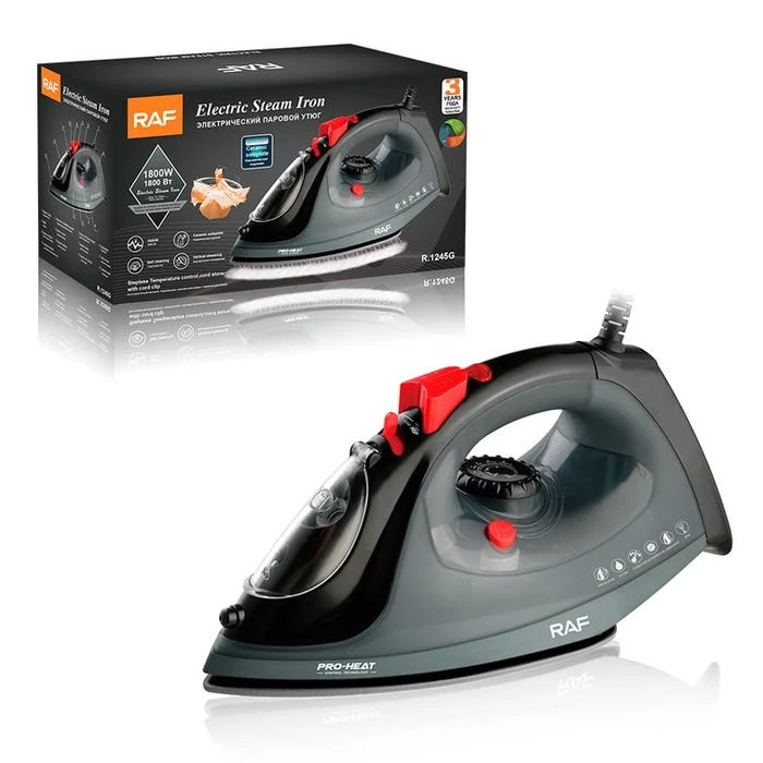 Steam iron electric iron electric iron 110V 1 PACK DARK GRAY
