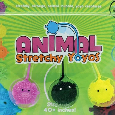 Stretchy Animal Yo-Yo 2″Capsules