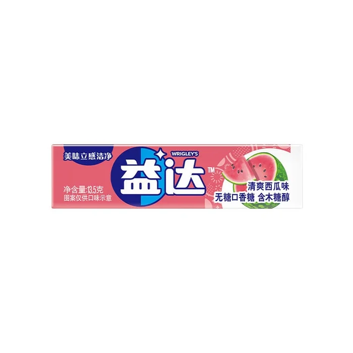 Sugar-free chewing gum Watermelon flavor 13.5 g