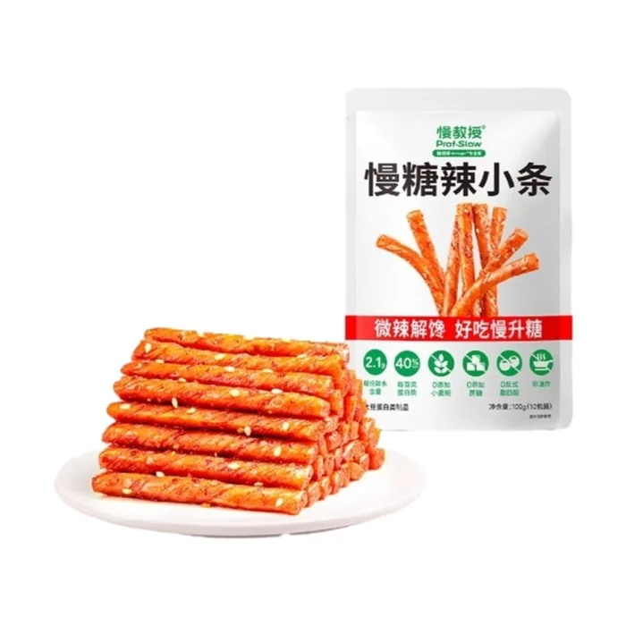 Suger-free spicy strips 100g