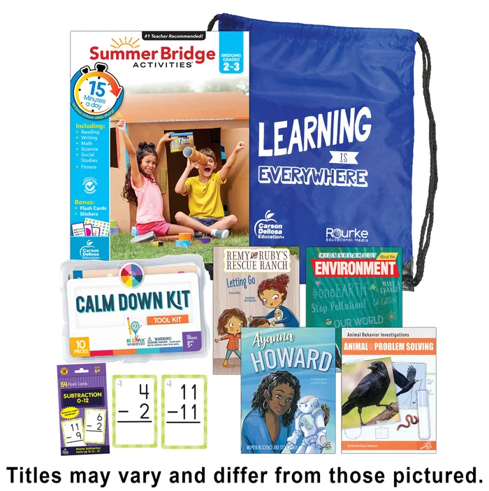 Summer Bridge Backpack: Grades 2-3