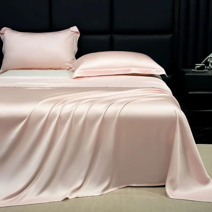 Summer Sheet 3pcs 200x230cm Pillow Cover 48x74cm Pink