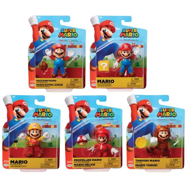 Super Mario 4″ Figures Assortment