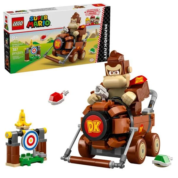 Super Mario: Mario Kart Donkey Kong & DK Jumbo Building Toy 72033