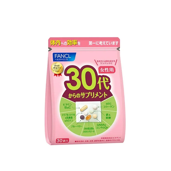 Supplements For Women In Their 30s 30-Day Supply 30 Bags