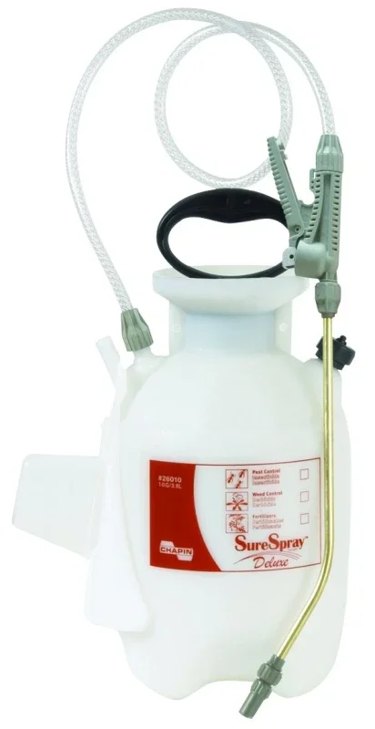 Surespray 26010 Compression Sprayer, 1 Gallon Poly Tank With 34 Inch Hose