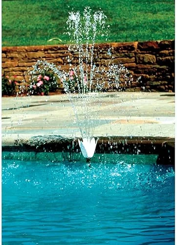 Swimline Wall Flower Pool Fountain Set