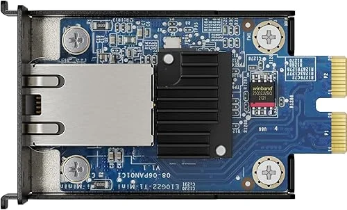 Synology Network Upgrade Module adds 1x 10GbE RJ-45 (E10G22-T1-Mini)